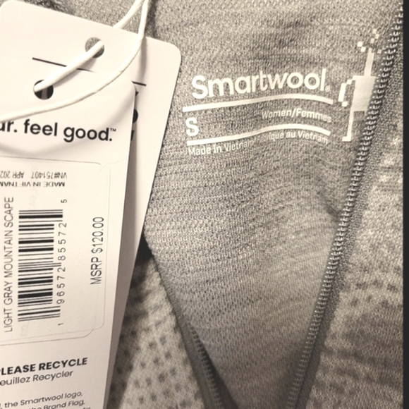 New Smartwool Classic Thermal Merino Base Layer 1/4 Zip - Picture 9 of 12